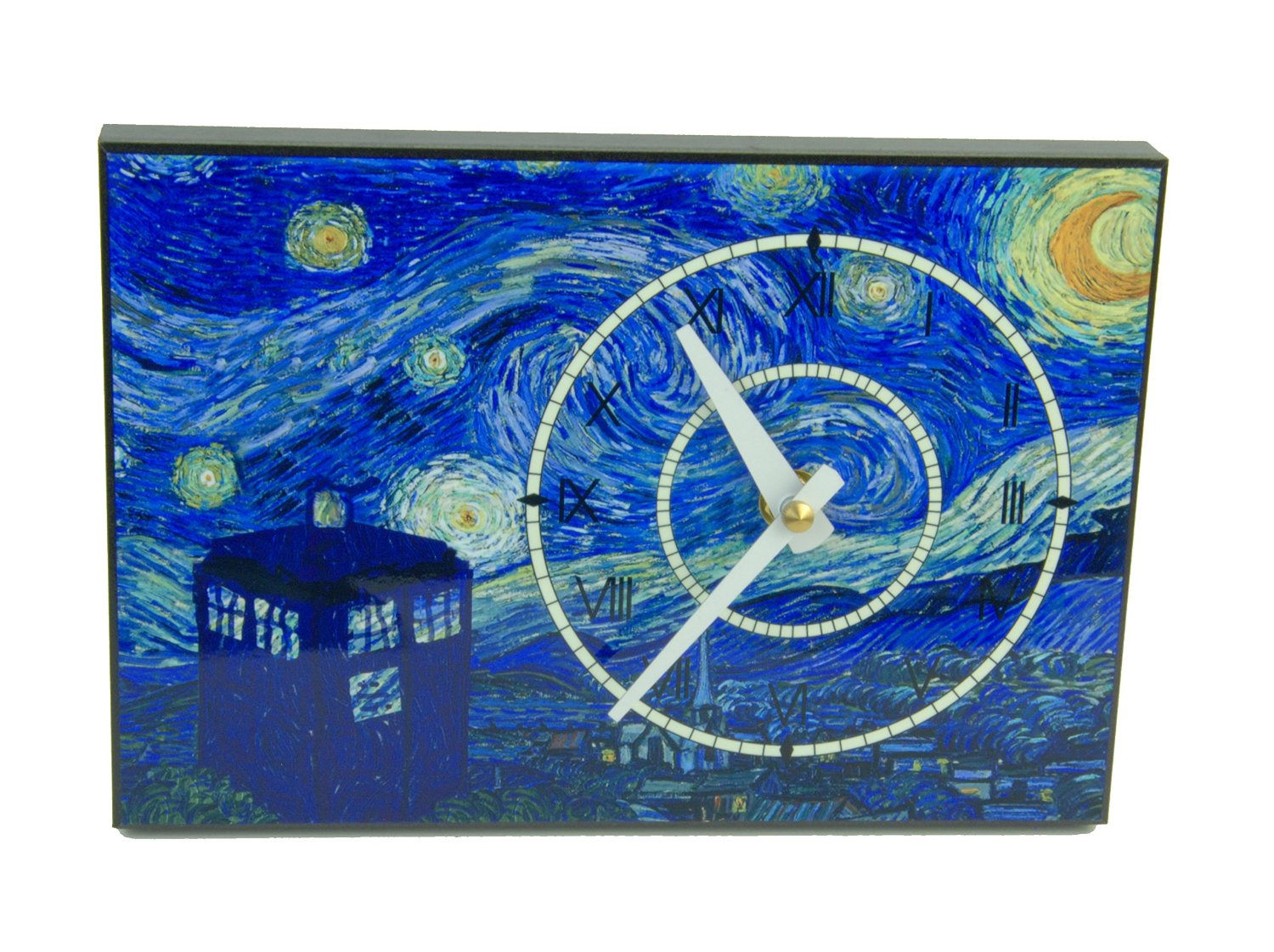 Dr. Who Van Gogh Wall Clock