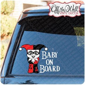 Harley Quinn Baby On Board Vinyl