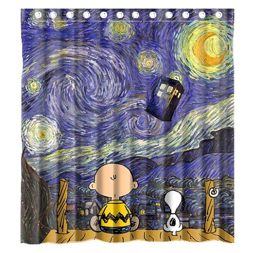 Dr Who Shower Curtain
