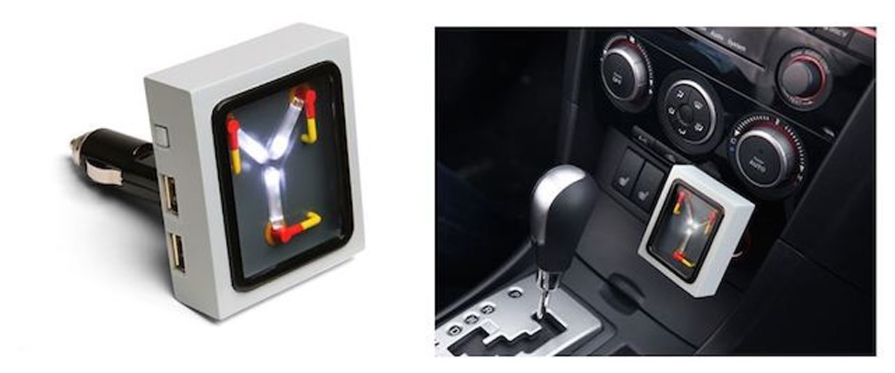 FLux Capacitor USB Car Charger