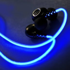 Glowing Earbuds