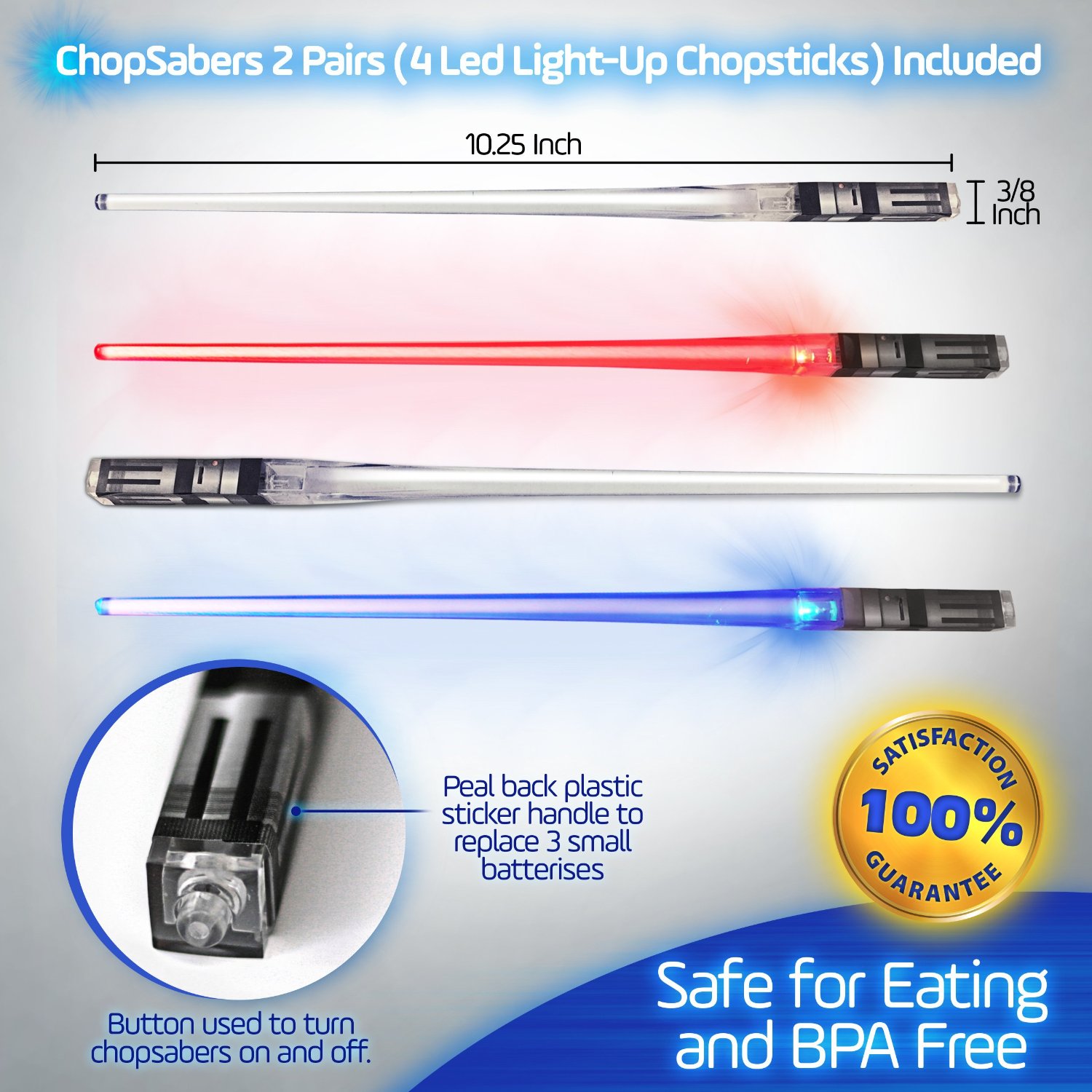 Light-up Lightsaber Chopsticks