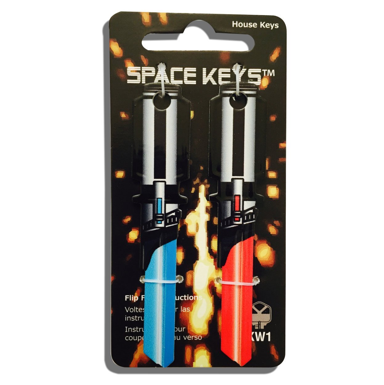 Lightsaber Keys in packaging