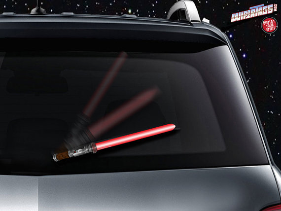 Lightsaber wiper cover - red