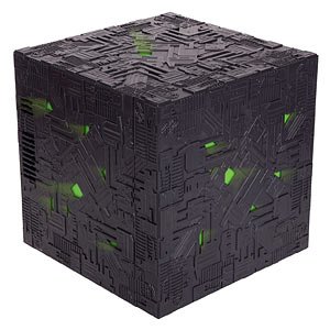 Borg Cube Fridge closed
