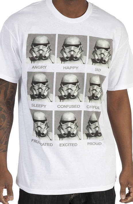 Stormtrooper Emotions T-Shirt