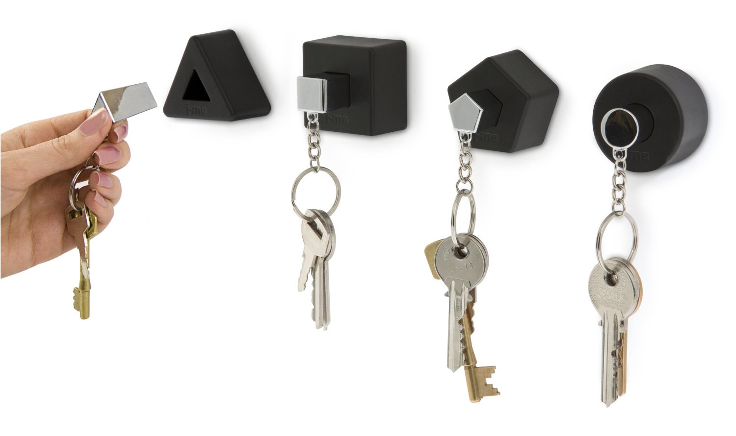Key Holder Shapes with one shape out